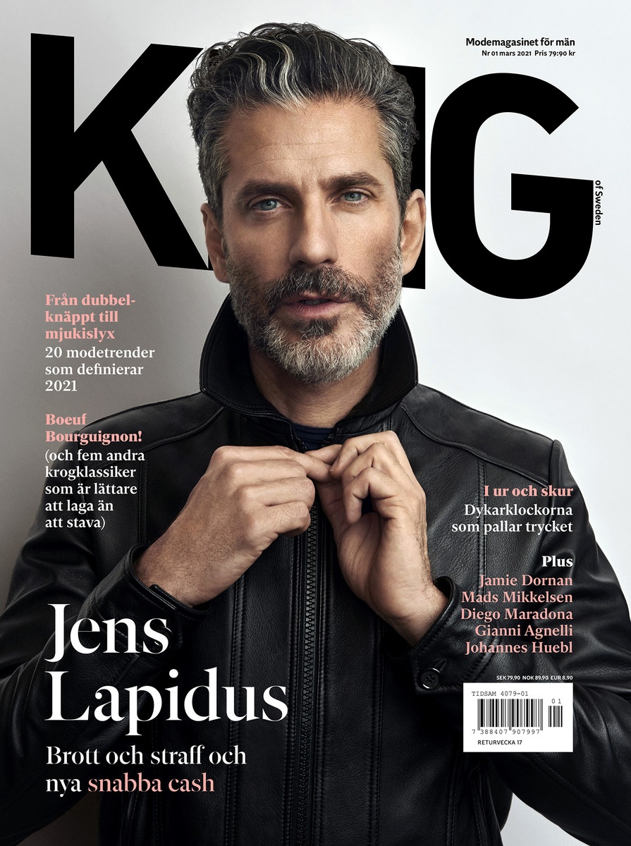 LUNDLUND : KING magazine - Jens Lapidus