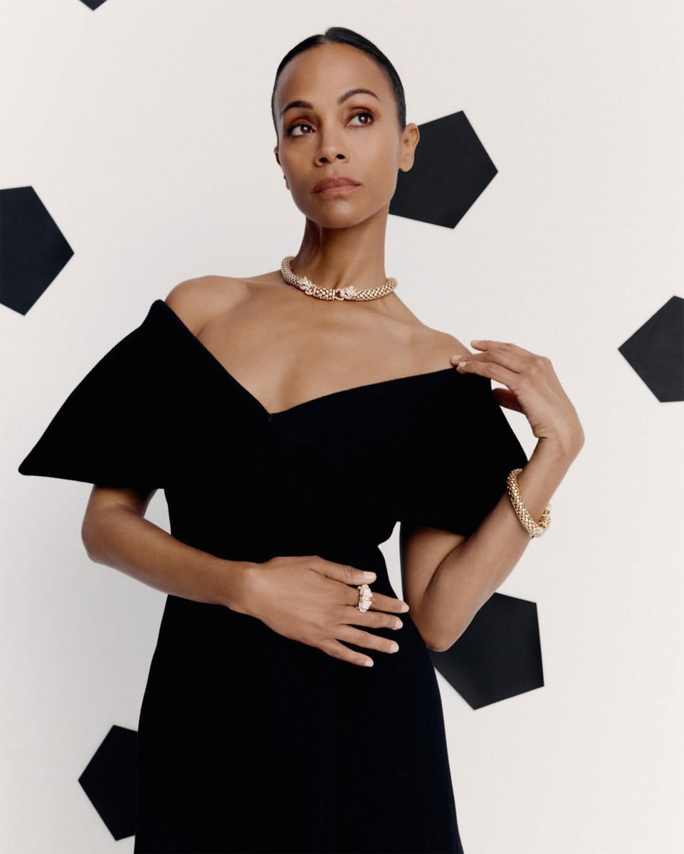 LUNDLUND : Cartier featuring Zoe Saldana