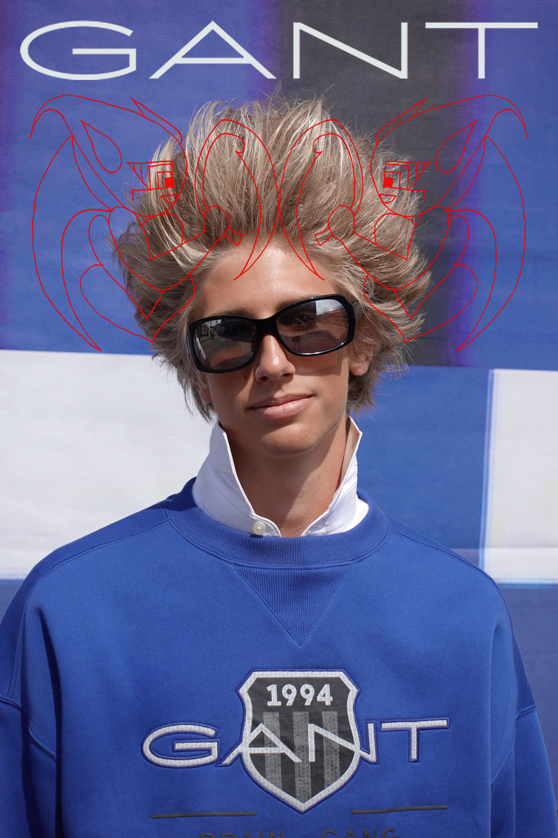 LUNDLUND : Gant x Bladee ADV