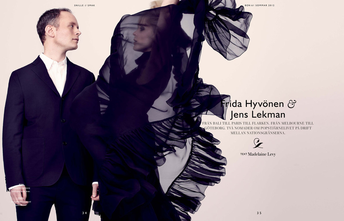 LUNDLUND : Bon Magazine - Frida Hyv