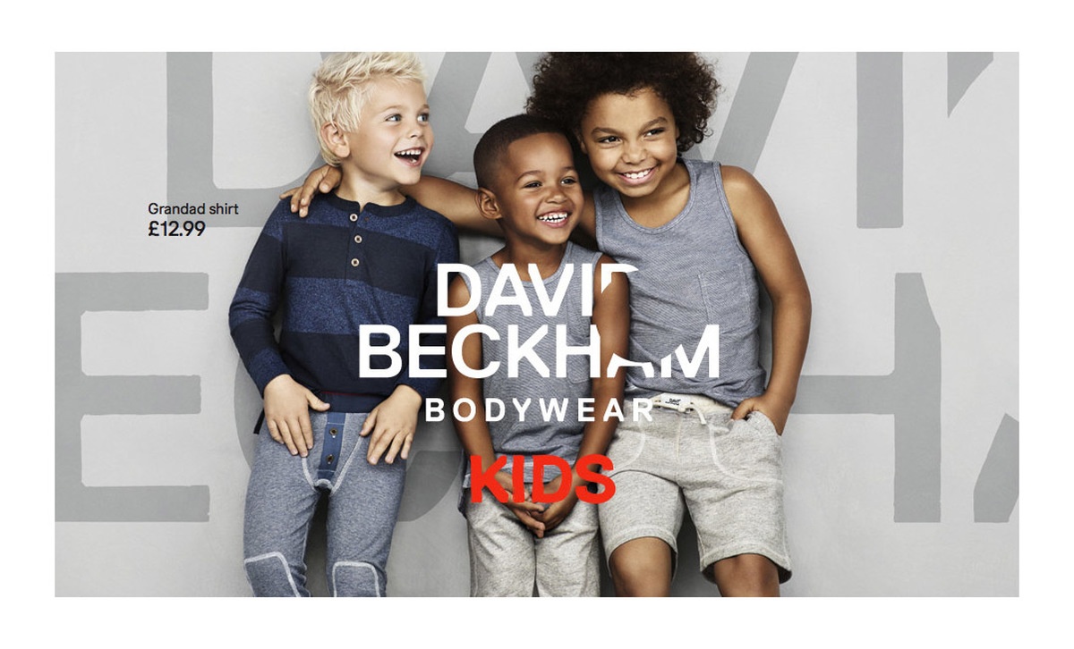 LUNDLUND : H&M David Beckham Bodywear Kids